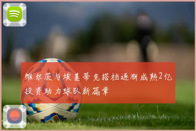 维尔茨与埃基蒂克搭档逐渐成熟2亿投资助力球队新篇章